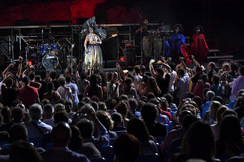 Grace Jones at Byblos International Festival